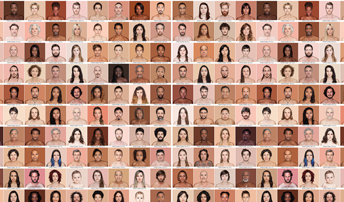 This Powerful Project Matches Skin Tones to Pantone Swatches