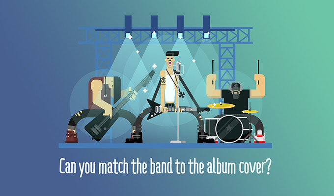 Quiz: Can You Match the Band to the Album Cover Design?