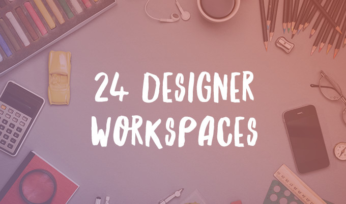 24 Designers Show Off Their Actual Workspaces Without Cleaning Them First!