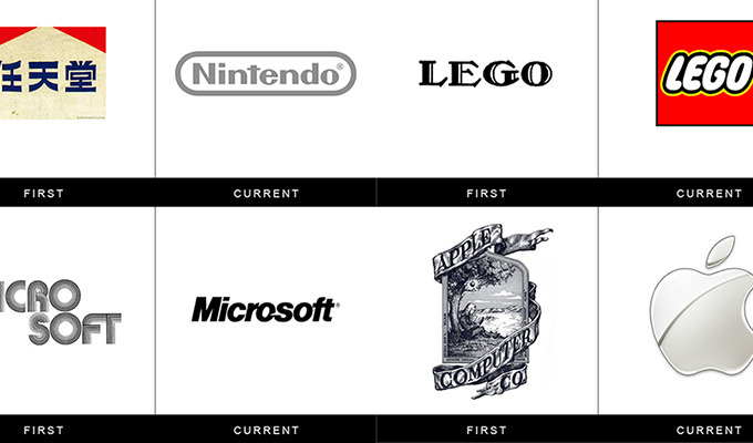 Compare Original and Current Logos of Top Brands for a Trip Back in Time