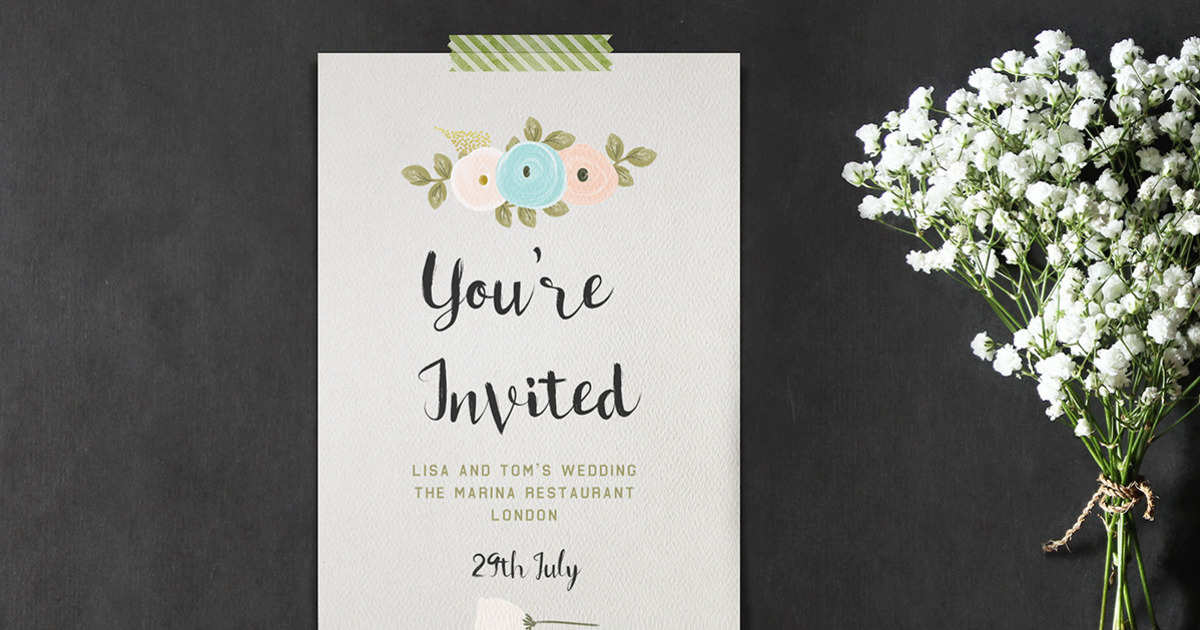 Invitation Letter Psd | Letters – Free Sample Letters