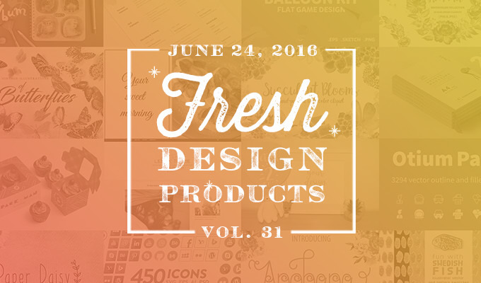 This Week's Fresh Design Products: Vol. 31