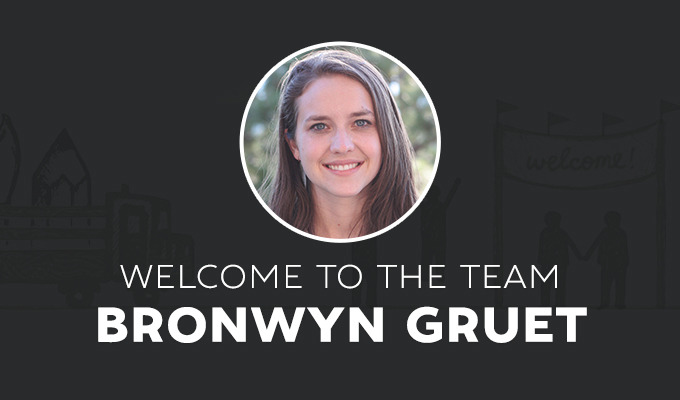 Welcome Bronwyn to the Team
