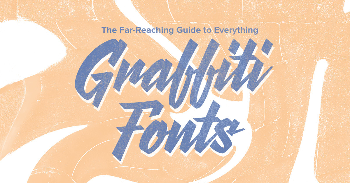 Readable graffiti fonts alphabet with shadow Vector Image