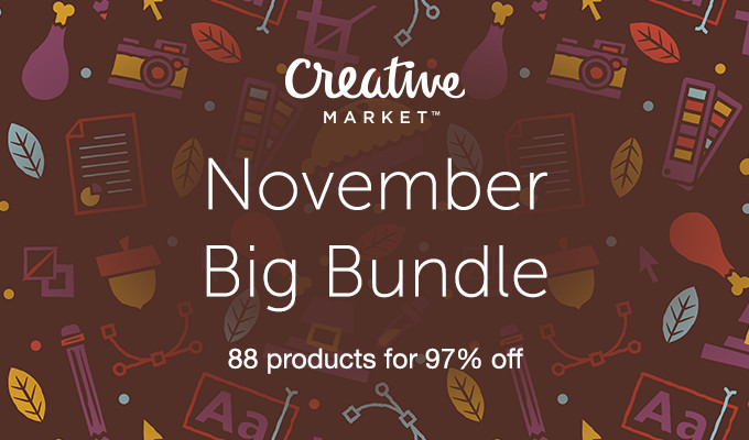 November Big Bundle: Over $1,600 in Design Goods For Only $39!