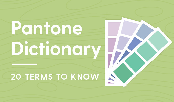 Pantone Dictionary: 20 Terms You Should Know and Understand