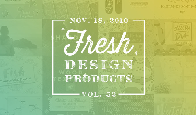 This Week's Fresh Design Products: Vol. 52