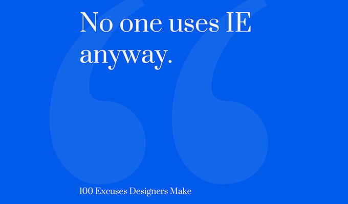 9 Ready-To-Use Excuses For Designers