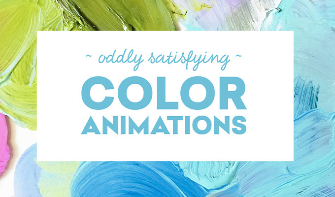 22 Oddly Satisfying Animations for Anyone Obsessed with Color