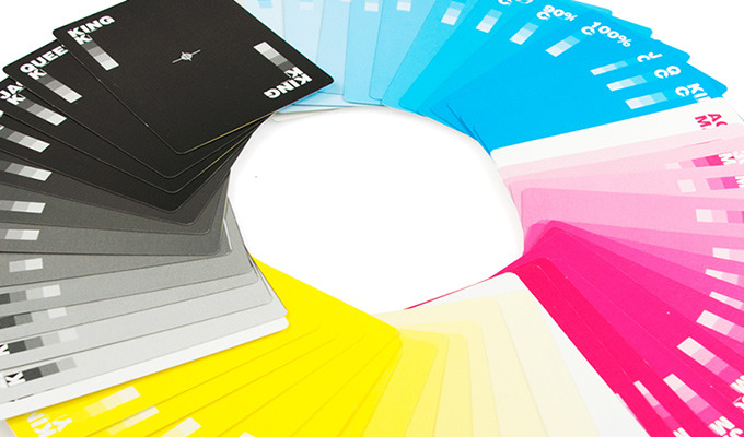 This CMYK Playing Card Set Is The Ultimate Gift For a Designer