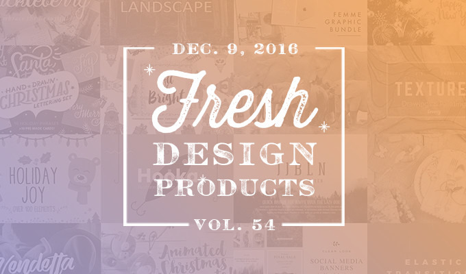 This Week's Fresh Design Products: Vol. 54