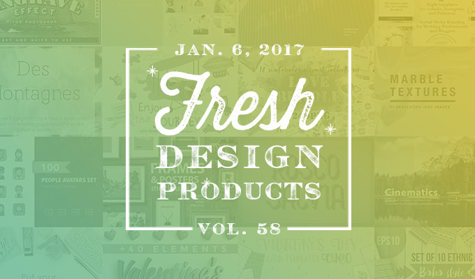 This Week's Fresh Design Products: Vol. 58