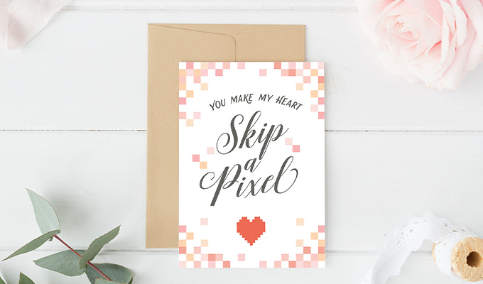 Free Printable Valentine's Day Cards for Creatives