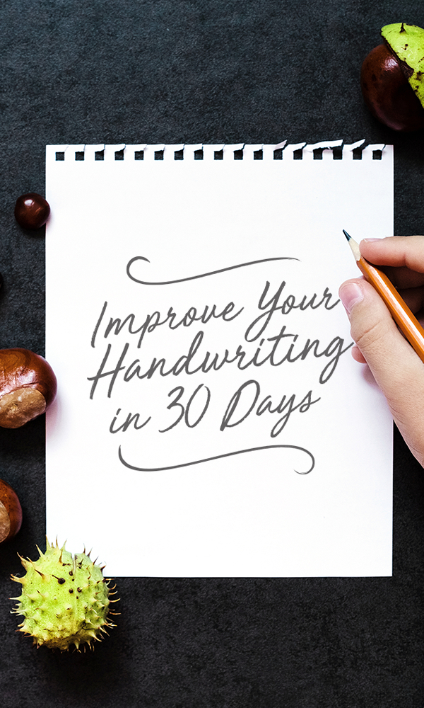 How To Improve Your Handwriting In 30 Days: The Challenge - Creative Market  Blog