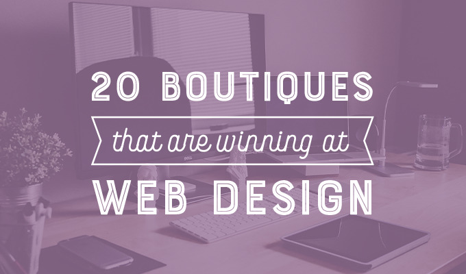 20 Boutiques That Are Winning at Web Design