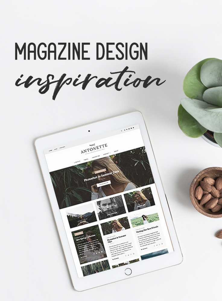 Magazine Design Inspiration Creative Ideas from the World's Top Sites