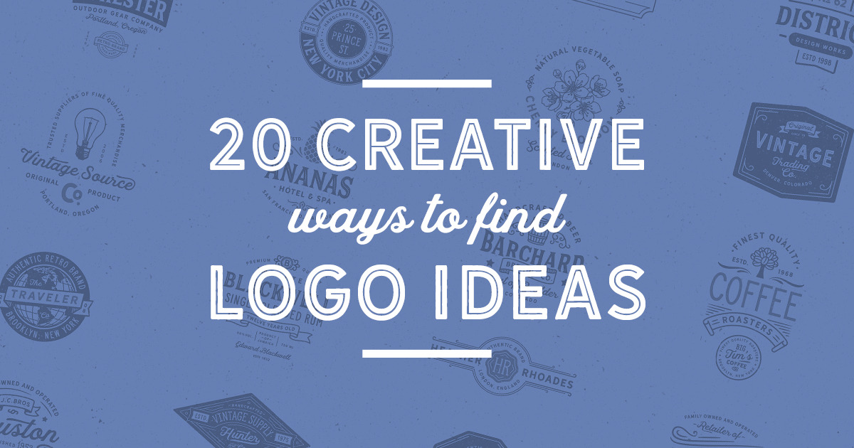 20 Little Known Ways To Find Creative Logo Ideas Creative Market