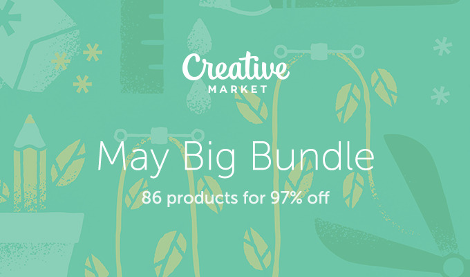May Big Bundle: Over $1,400 in Design Goods For Only $39!