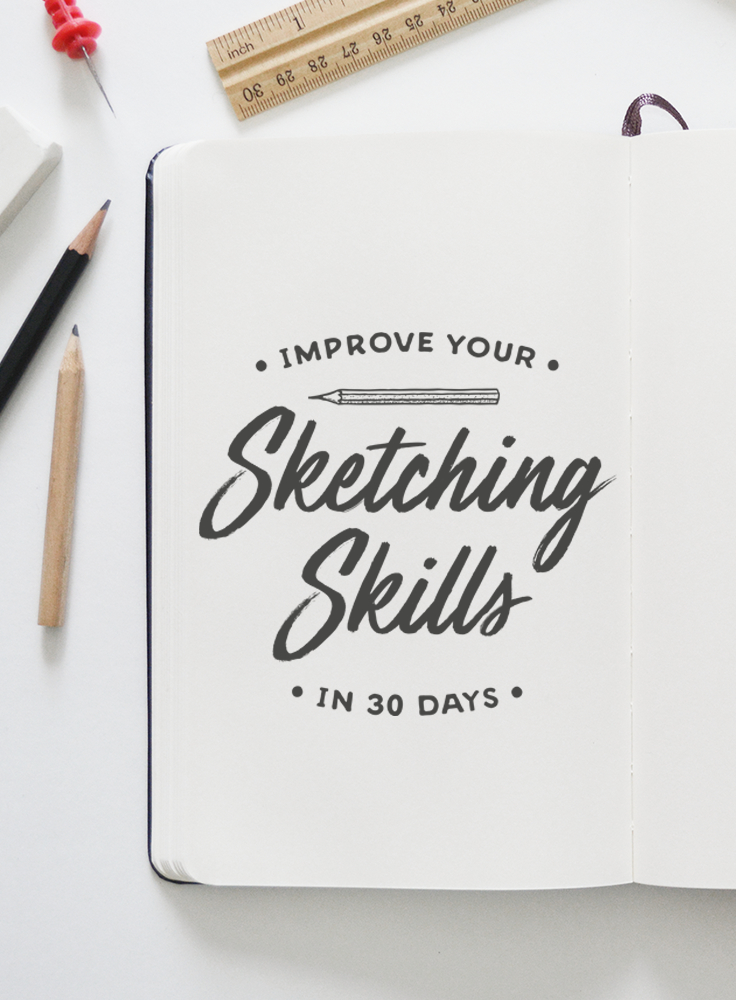 How to Improve Your Sketching Skills in 30 Days The Challenge  Creative  Market Blog