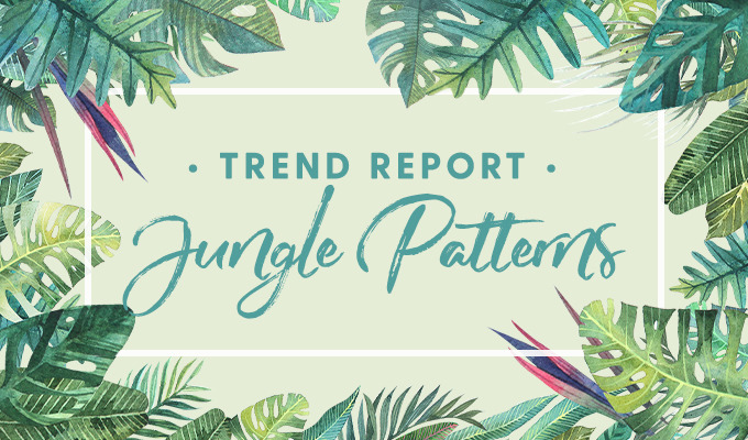 Design Trend Report: Jungle Patterns, Graphics, and Backgrounds
