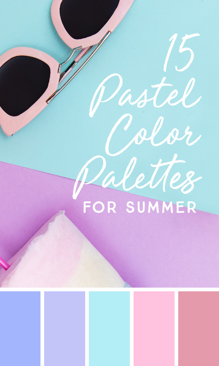 15 Downloadable Pastel Color Palettes For Summer - Creative Market Blog