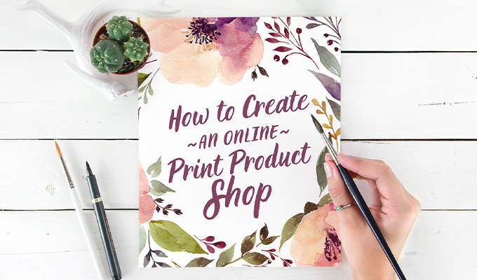 How to Create an Online Print Product Shop With No Stock