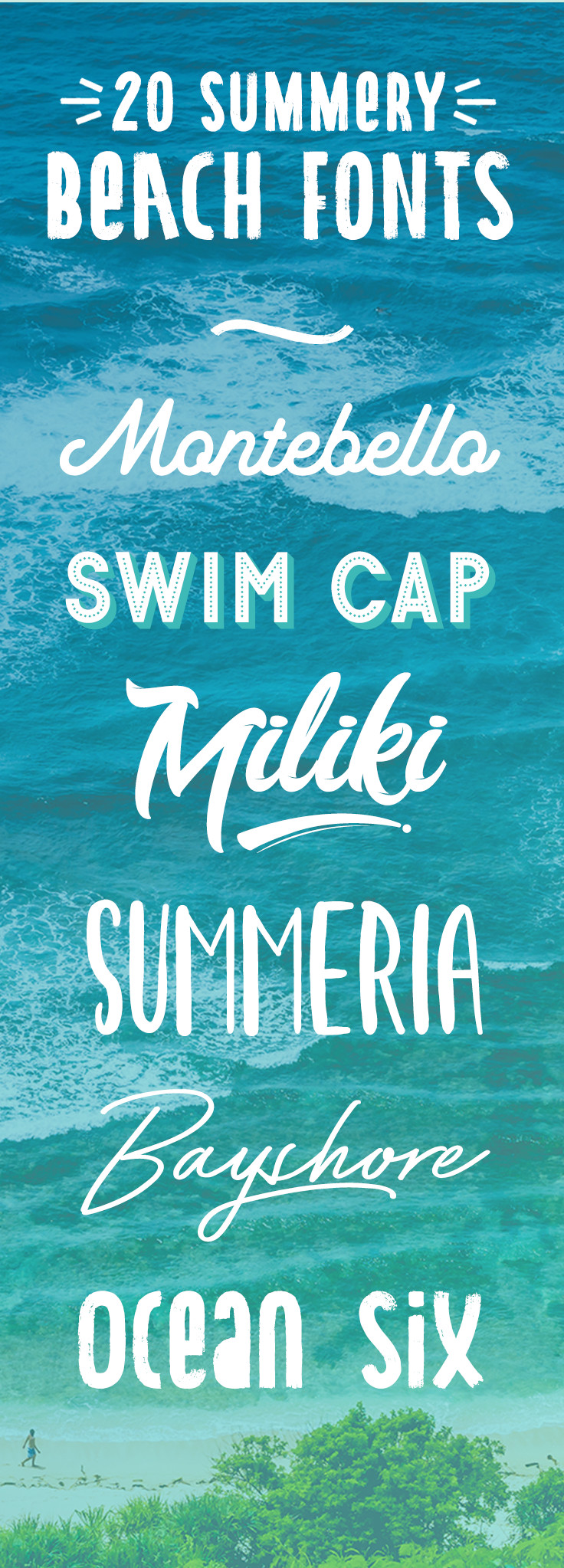 download beach fonts for photoshop