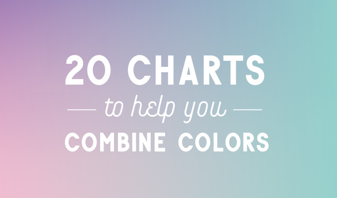20 Charts That Make Combining Colors So Much Easier