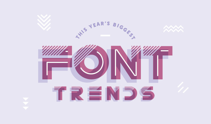 The Most Stunning Font Trends We've Seen in 2017
