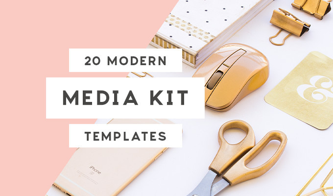 20 Media Kit Templates to Pitch Your Blog to Brands and Journalists