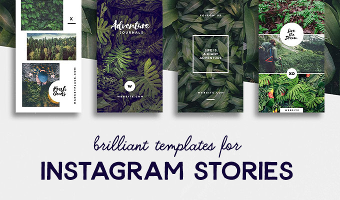 20 brilliant instagram story templates for brands bloggers - want to learn the how to use instagram stories i just posted a free