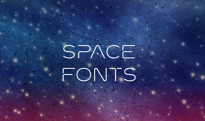 20 Stellar Fonts from Outer Space