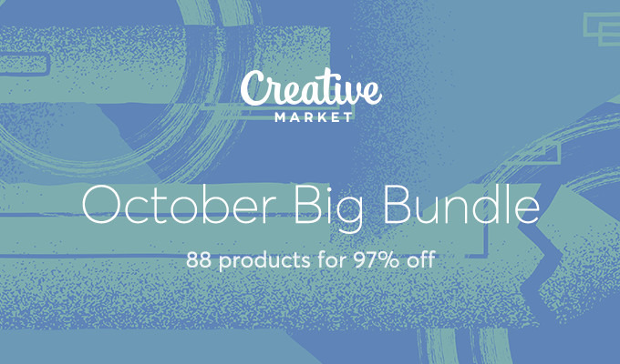October Big Bundle: Over $1,300 in Design Goods For Only $39!