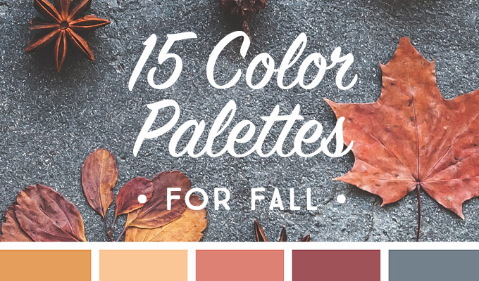 15 Downloadable Color Palettes For Fall