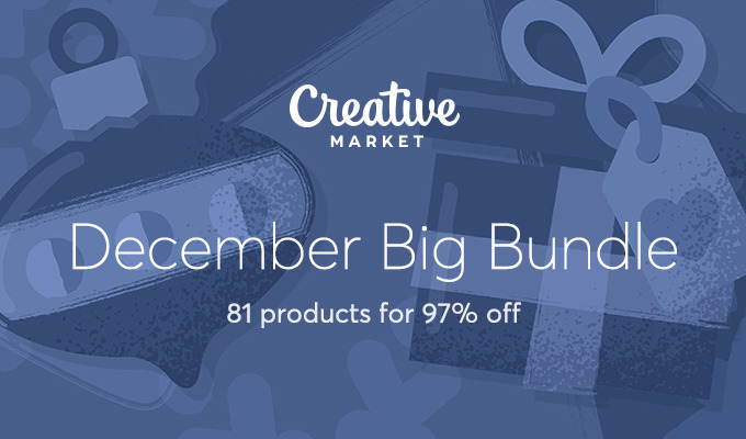 December Big Bundle: Over $1300 in Design Goods For Only $39!