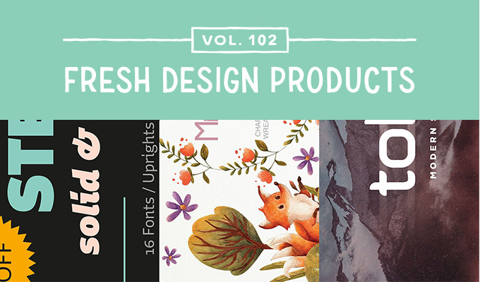 This Week's Fresh Design Products: Vol. 102