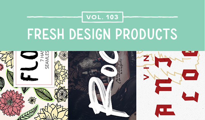 This Week's Fresh Design Products: Vol. 103