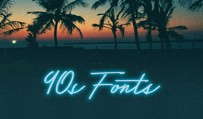 The Best 90s Fonts to Replicate your Favorite Movies & TV Shows