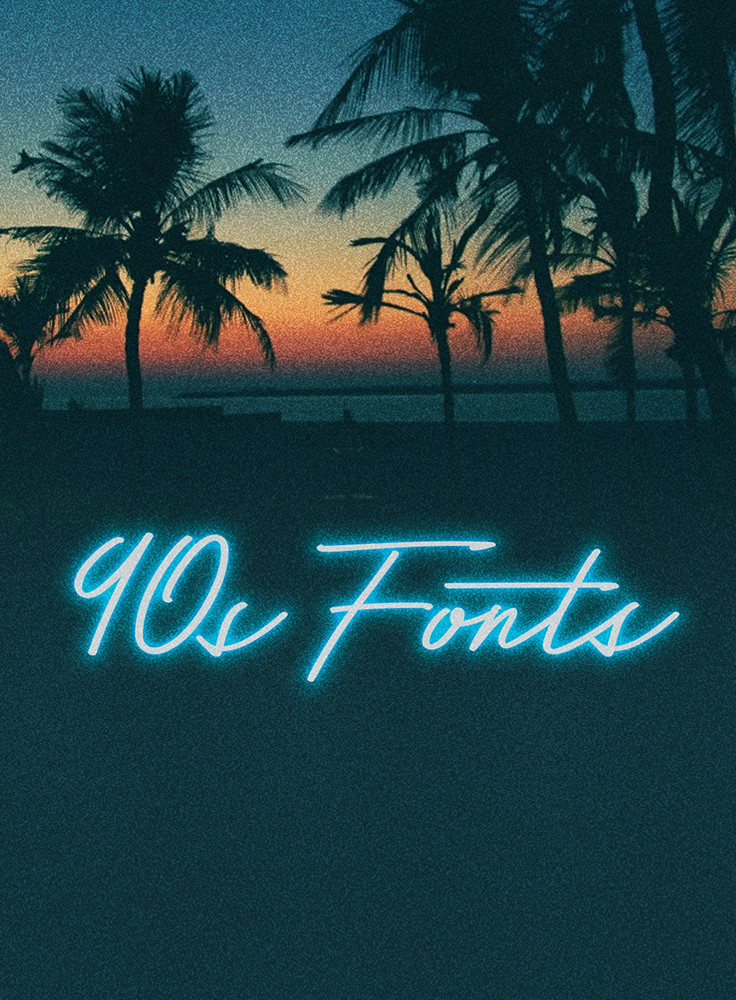 1990s fonts