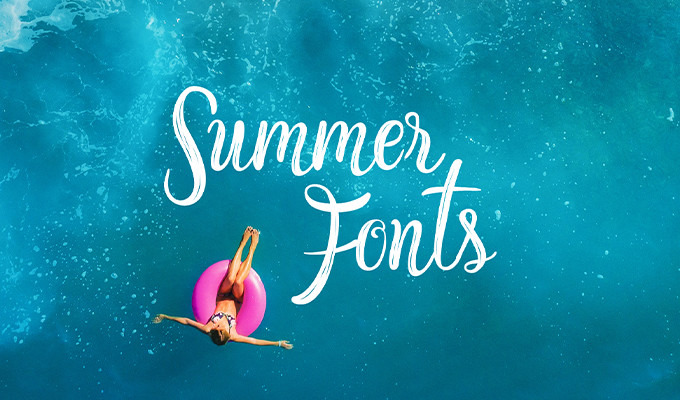 50 Fresh Summer and Beach Fonts