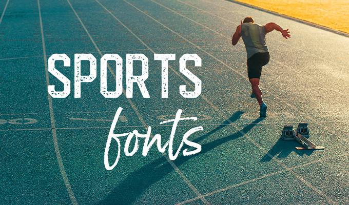 The Best Sports Fonts for Athletic, Gym & College Designs