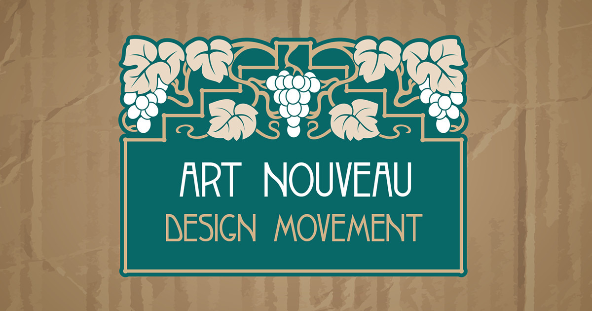 Art Nouveau Design 101 Everything You Need To Know Creative Market Blog