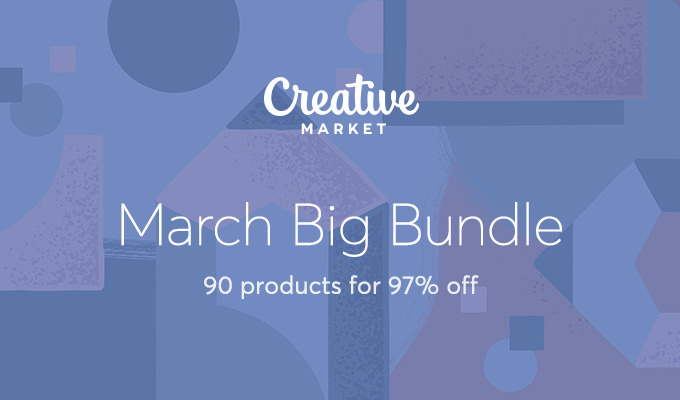 March Big Bundle: Over $1,475 in Design Goods For Only $39!