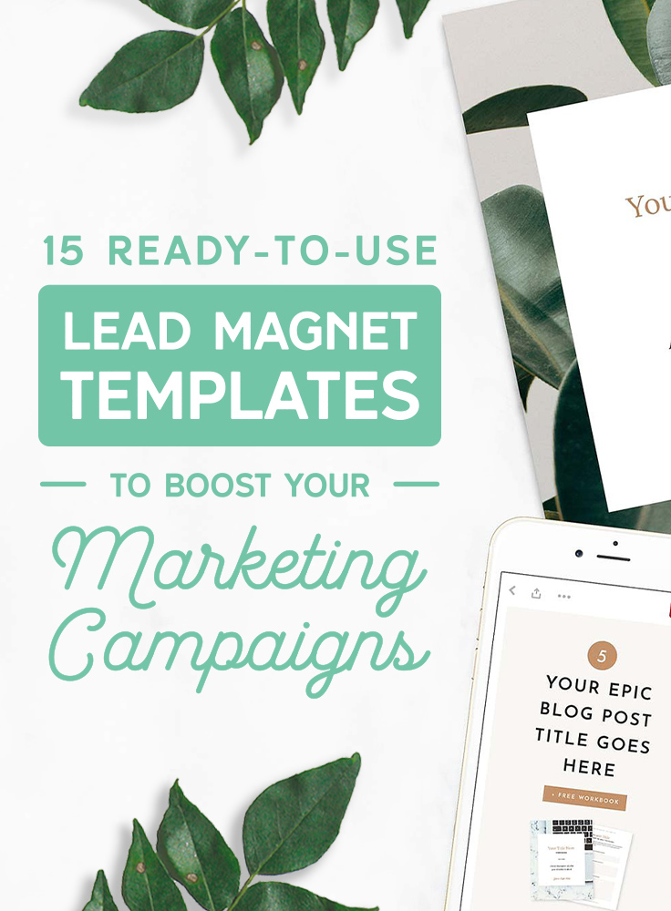 Download 15 Ready To Use Lead Magnet Templates To Boost Your Marketing Campaigns Creative Market Blog