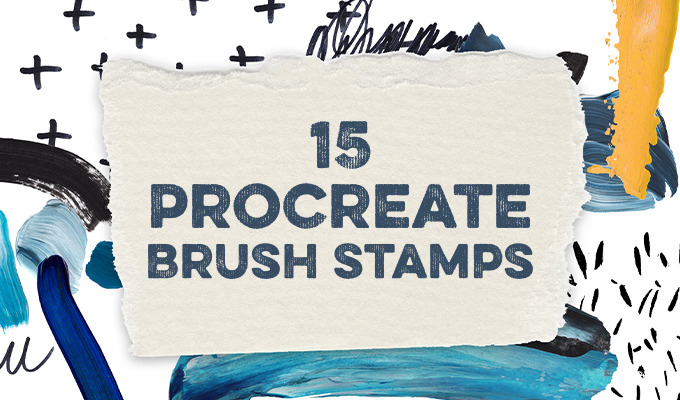 15 Procreate Brush Stamps to Embellish Your Lettering Designs