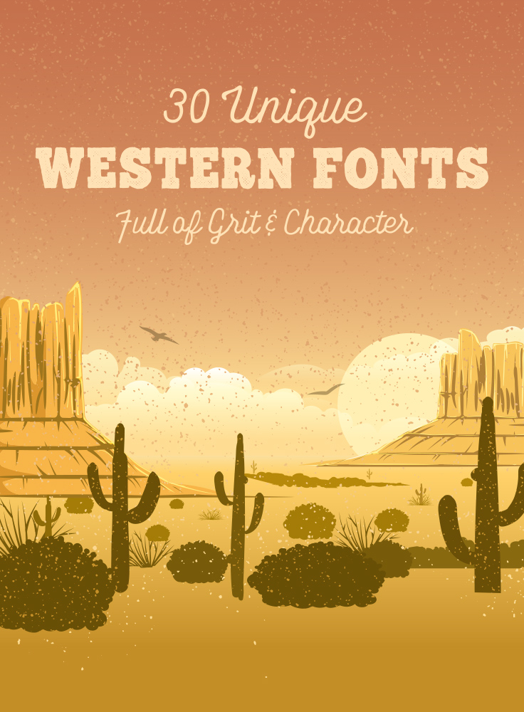 old west fonts for mac