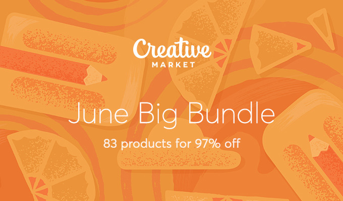 June Big Bundle: Over $1,300 in Design Goods For Only $39!