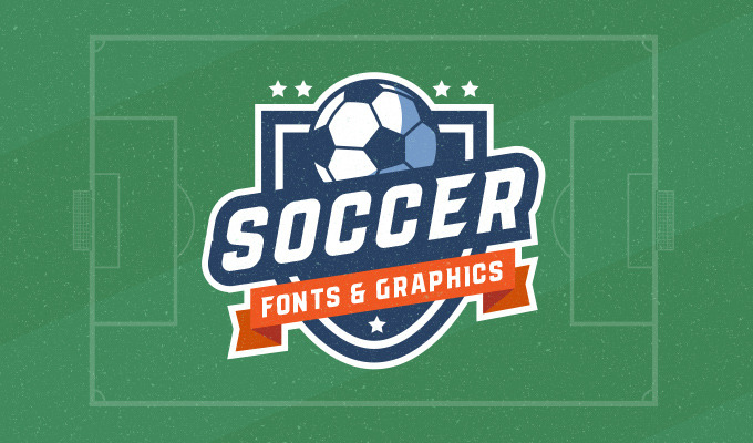 Soccer Fonts & Graphics To Score a Design Goal