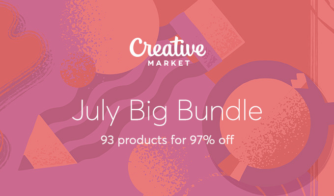 Download July Big Bundle Over 1300 In Design Goods For Only 39 Creative Market Blog