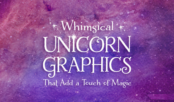 Whimsical Unicorn Graphics That Add a Touch of Magic